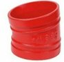 Nut - Bogen Typ 105, 11,25° RAL3000 rot, DN 32, (42,4mm)