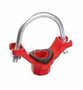 Sprinklerschelle RAL3000 rot, 3L DN32X15, (42,4x21,3mm)