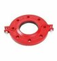 Klappflansch RAL3000 rot, 321 DN 80, (88,9mm)